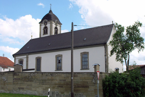 bayern franken unterfranken landkreisbadkissingen wermerichshausen kirche