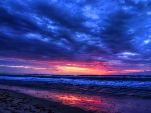 beach sunrise stormy hdr noob singleexposure