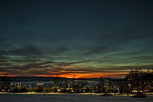 winter sunset snow night december sweden jämtland östersund canoneos50d magnuslögdberg