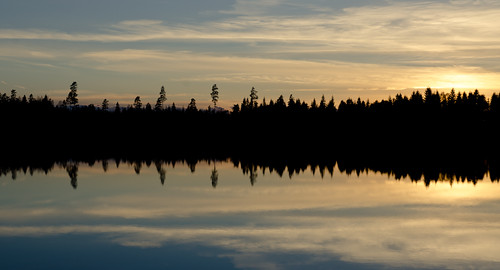blue sunset sky sunlight lake reflection nature water silhouette clouds forest reflections landscape mirror nikon sweden like swedish calm bluehour fritsla d7000 furusjön