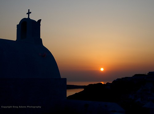 travel sunset vacation sky holiday church silhouette greek europe cross dusk aegean eu santorini greece grecia layers 2008 southerneurope greekisland hhsc2000