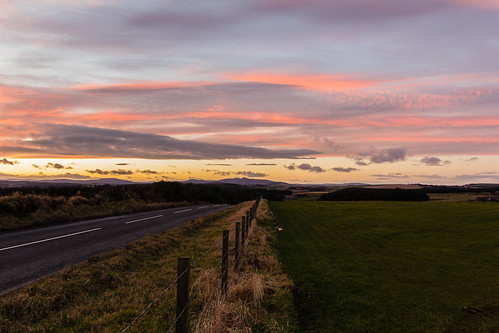 sunset sky night clouds scotland aberdeenshire cloudy farmland bennachie sigma1770 canon60d