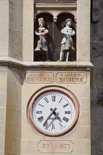 auffay carillon collégiale horloge jacquemart notredamedauffay saintnicolasdaliermont église church