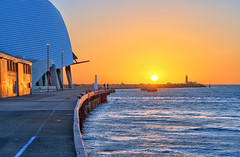 Sunset at Fremantle Maritime Museum