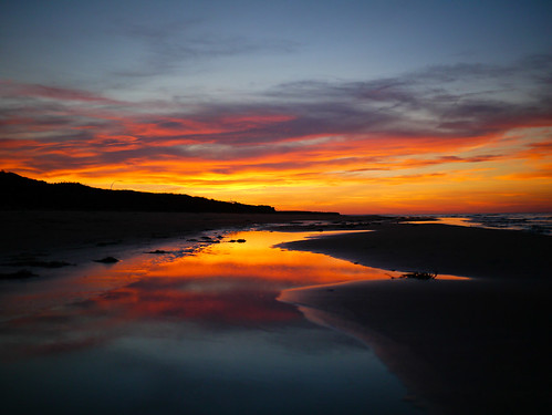 sunset canada reflection beach princeedwardisland stanhope princeedwardislandnationalpark