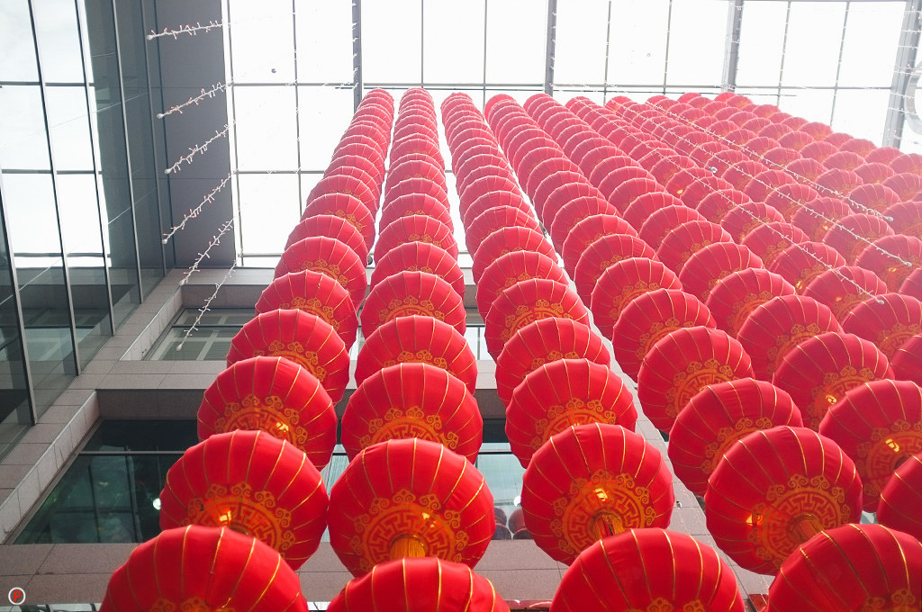 Pavilion Chinese New Year Decoration 2013