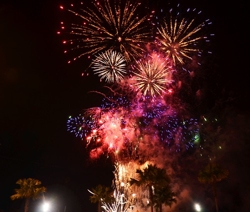 New Year fireworks 2013