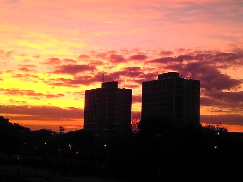 clouds sunrise campus florida gainesville gainesvillefl beatytowers flickrandroidapp:filter=none