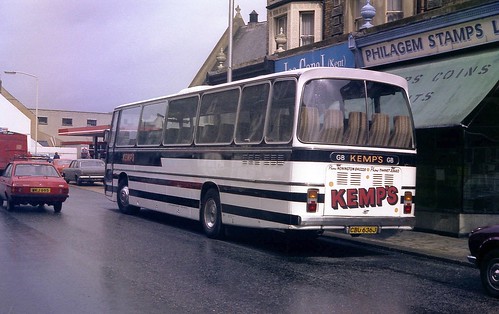 buses kent sabre prototype 800 v8 dover coaches leyland thanet britishleyland ecw aec kemps easterncoachworks singledecker nonington cbu636j