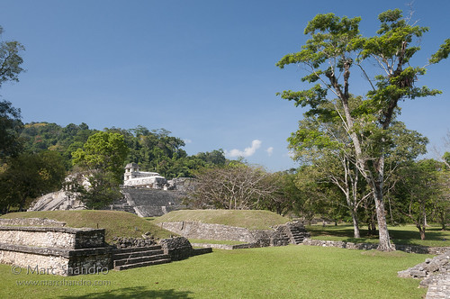 travel nature mexico stereoscopic 3d warm view bluesky mayanruins palenque tropical chiapas traveldestination