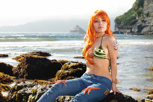 asian fan costume cosplay player cosplayer onepiece moreno nami francisca ワンピース ナミ panchii