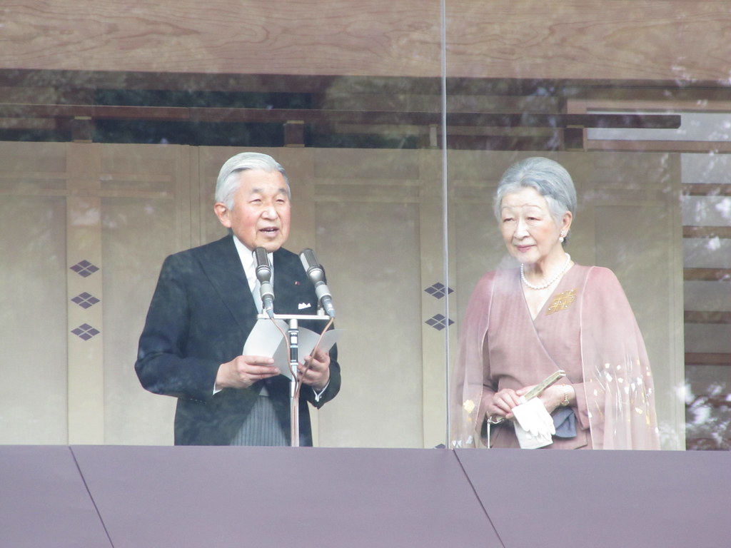 Emperor Akihito and Empress Michiko