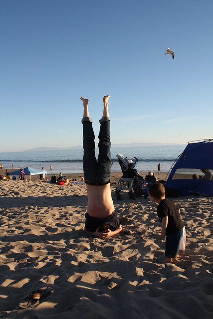Headstands from Uncle Pat