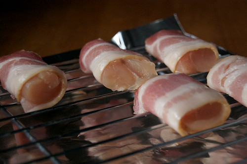 bacon wrapped chicken