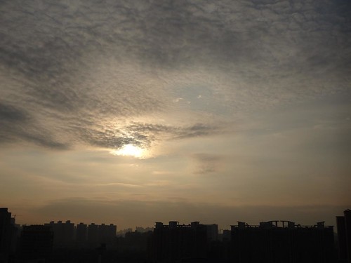 china morning sky sun nature clouds sunrise shanghai 121213