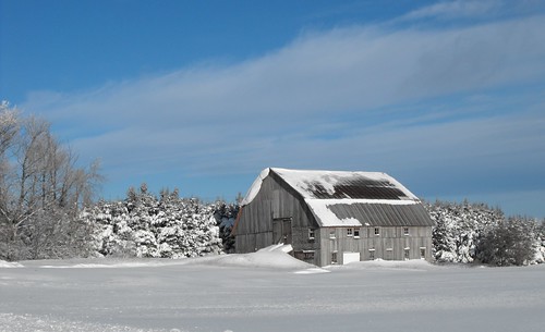 winter snow canada barn quebec hiver québec neige qc grange nspp