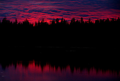 sunset canada reflection evening bc purple dusk britishcolumbia clinton cariboo chilcotin dogcreek meadowcreek gangranch littlebigbarlake