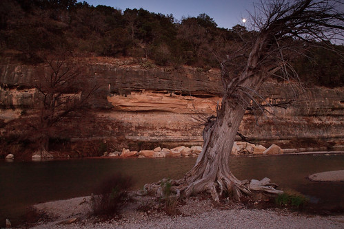 sunset cliff usa water rock river us texas texasnature monroyrios