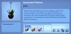 Suspended Plantorb