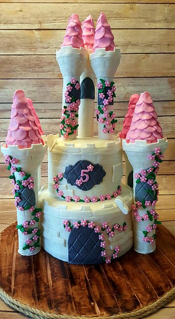 Castle Cake by Angela Dawn Groves of Kiana Kakes LLC