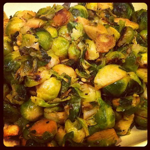 Brussels sprouts at #Christmas dinner.