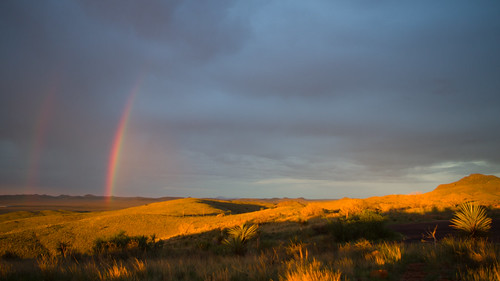 texas travel westtexas desert sunrise dawn sky clouds rainbow davismountains davismountainsstatepark weather