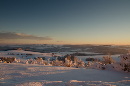 schnee winter snow sunrise germany landscape deutschland saxony sachsen landschaft sonnenaufgang erzgebirge augustusburg