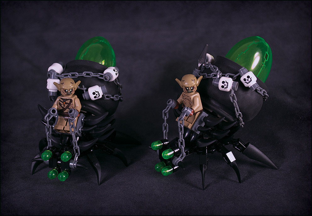 Goblin Arachnii riders (WIP)