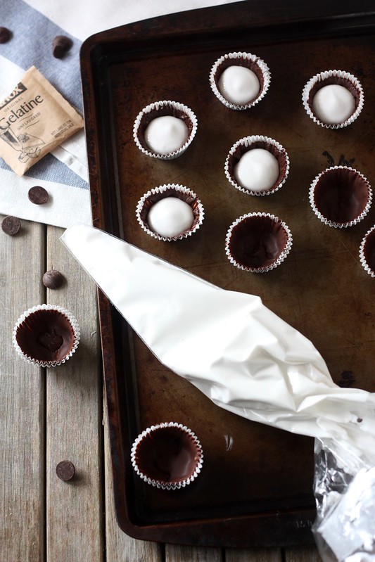 Chocolate Marshmallow Cups - Completely Delicious