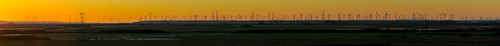california sunset panorama orange color northerncalifornia nikon large panoramic bayarea february stitched sacramentocounty windpower turbines shermanisland 2013 d700 montezumahillsturbinefarms noverd