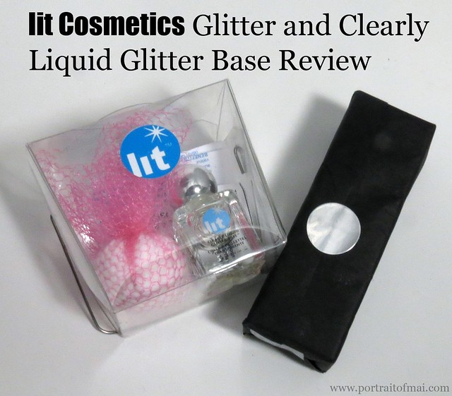 Lit Cosmetics Glitter and Clearly Liquid Glitter Base Review