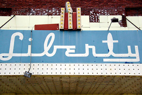cinema abandoned sign architecture marquee illinois 1930s closed theater exterior theatre artdeco 10s remodel 1910s smalltown 30s vandalia southernillinois moviehouse libertytheater