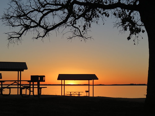 sunset nature texas denton rayrobertslakestatepark