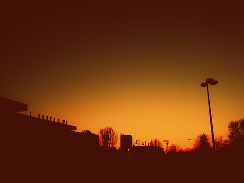 sunset orange wisconsin night evening aperture skies photostream iphone4s