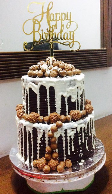 Birthday Cake by Nosheen Ali Meer of Sinfully Sweet - Custom Cakes by Nosheen Ali