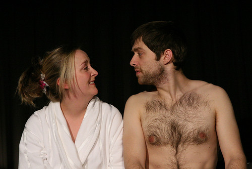 Gabriel Quigley and Richard Rankin in David Ireland's Most Favoured. Production photo © Play, Pie and a Pint