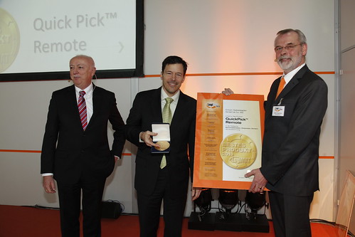 Ceremonia de entrega de premios al «Mejor producto» de LogiMAT 2013