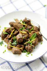 Lamb with
herbs and lemon