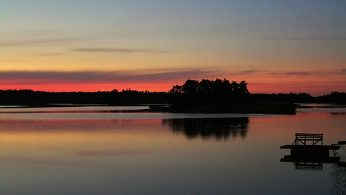 sunrise finland landscape
