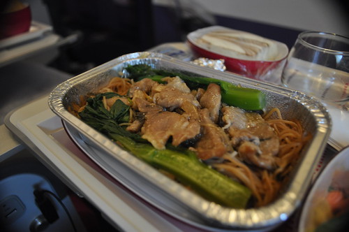 Thai Airways Economy Class Meal