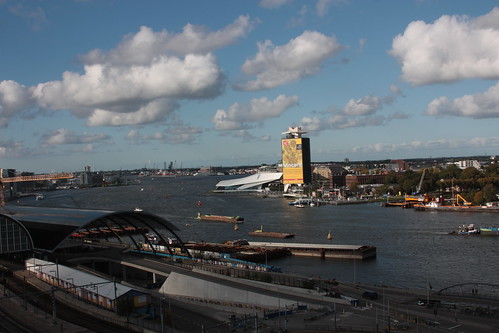 Fotografar Amsterdam: vista da cidade a partir do Sky Lounge