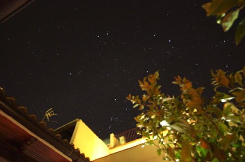 sky night stars constellations