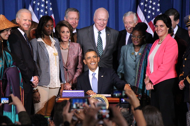 VAWA Presidential Signing Ceremony
