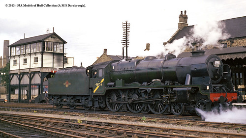 train railway steam lms 460 britishrailways royalscot thelancer 46155 7p peterborougheast thepenninelimitedrailtour