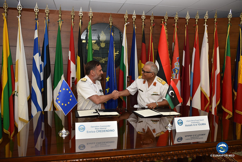 Libyan Coast Guard and Navy Training signed an agreement – EUNAVFOR MED