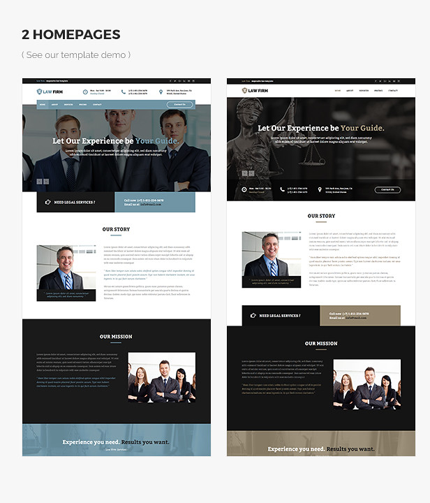 Law Firm Adobe Muse Template - 9