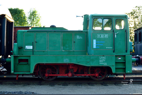 v22 v2201 veb lokomotivbau babelsberg gmb gramzowermuseumsbahn eisenbahn dr
