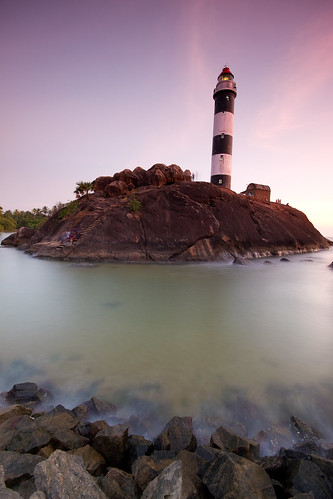 sunset sea lighthouse india beach karnataka kaup kapu arabiansea sigma1020mm canoneos7d
