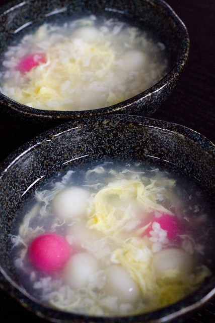  Mini Tang Yuan and Fermented Sweet Rice Soup