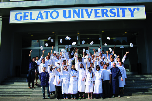 Carpigiani Gelato University graduation